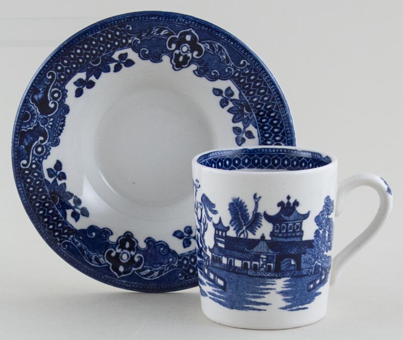 Coffee Can and Saucer c1950s